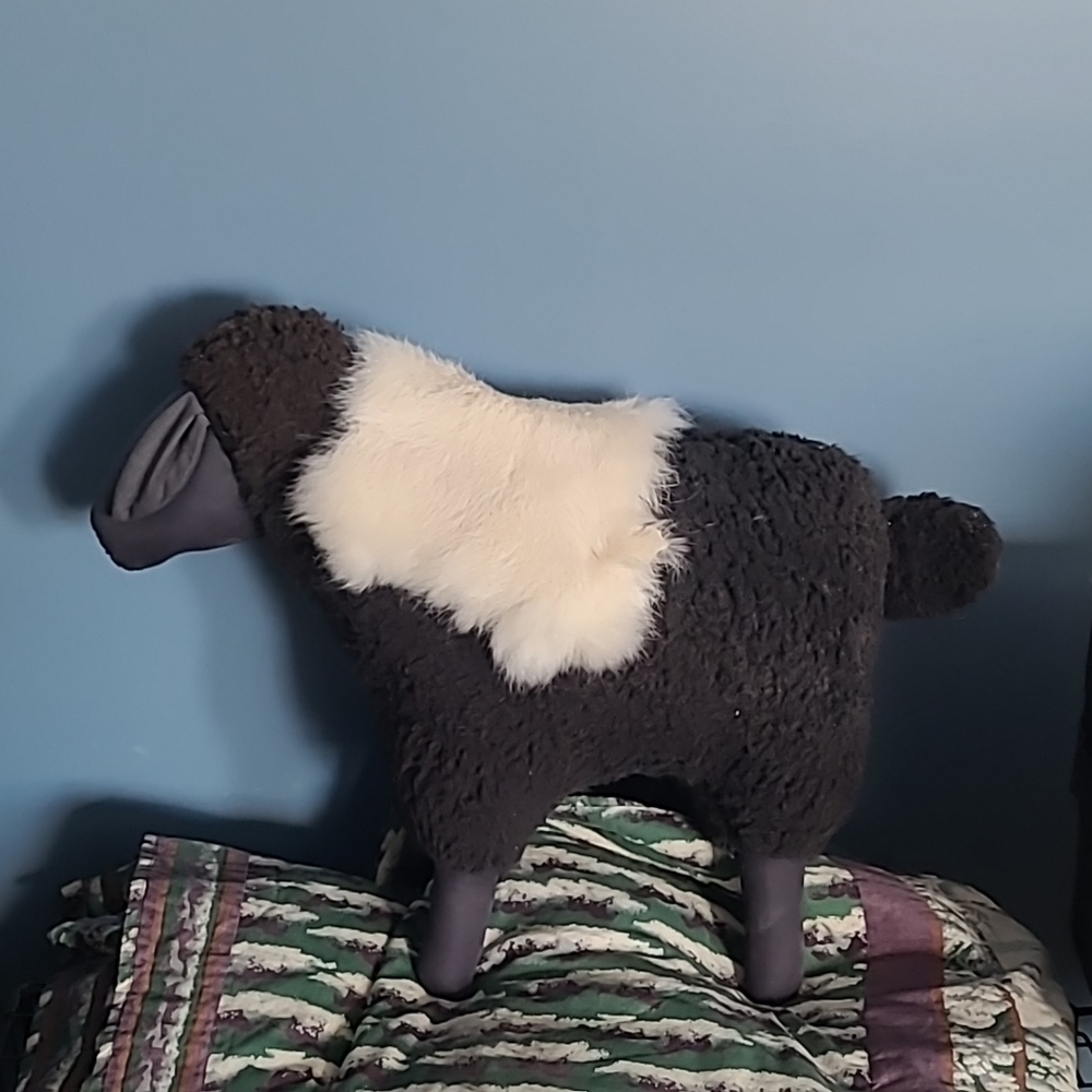 Tree hut black sheep